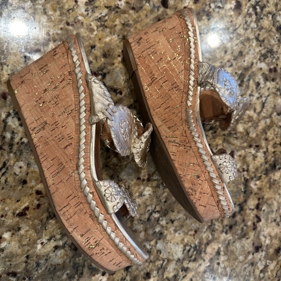 Jack Rogers Lauren Mid Wedge Sandal size 8 - Picture 5 of 9